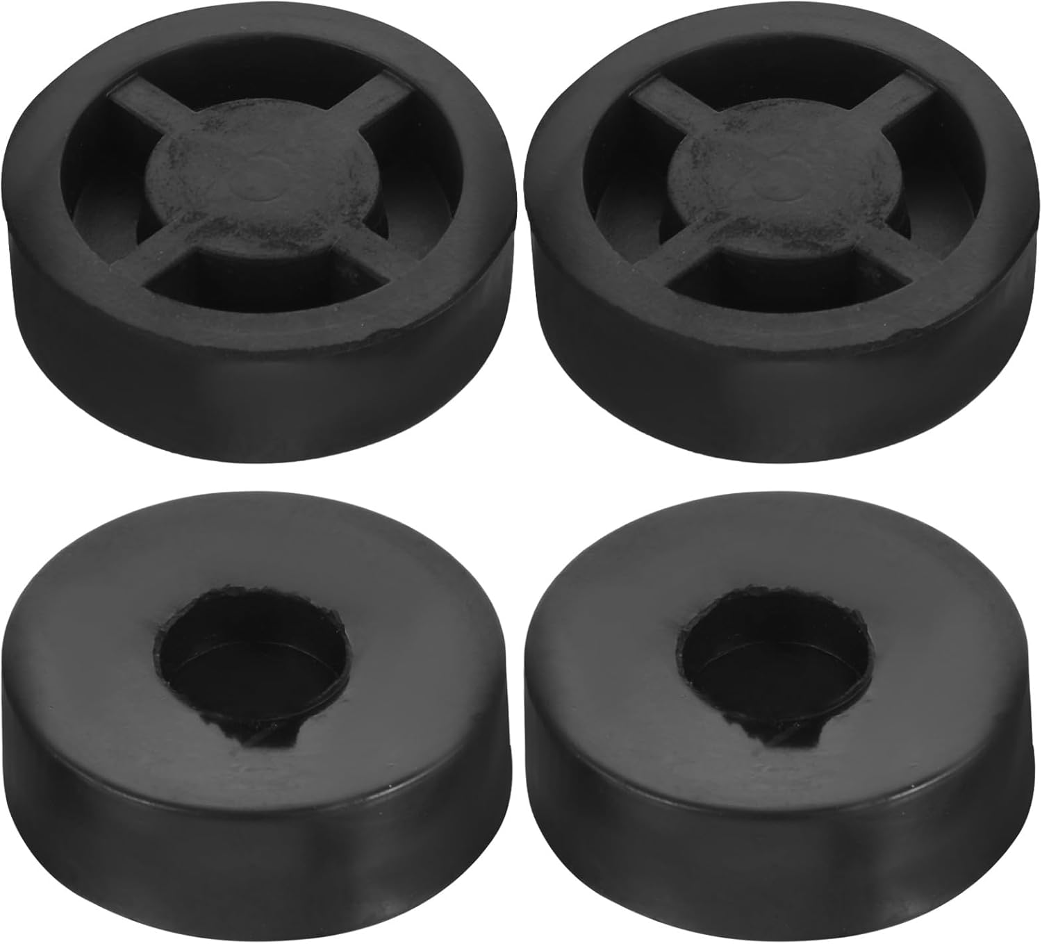 Toddmomy 4Pcs Speaker Isolation Feet Rubber Pads 45X15Mm Speaker Base Mat Turntable and Subwoofer Isolation Platform Home Audio Floor Protector image number 3