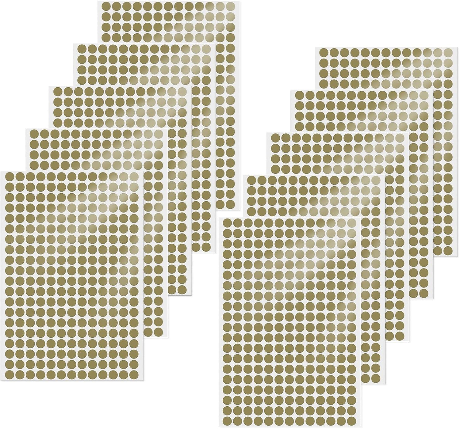 Purple Dot Stickers 1/2 Inch Vinyl Self-Adhesive Waterproof Colored Circle Labels Removable Color Coding Decals round Tag for Office Inventory 2600 PCS