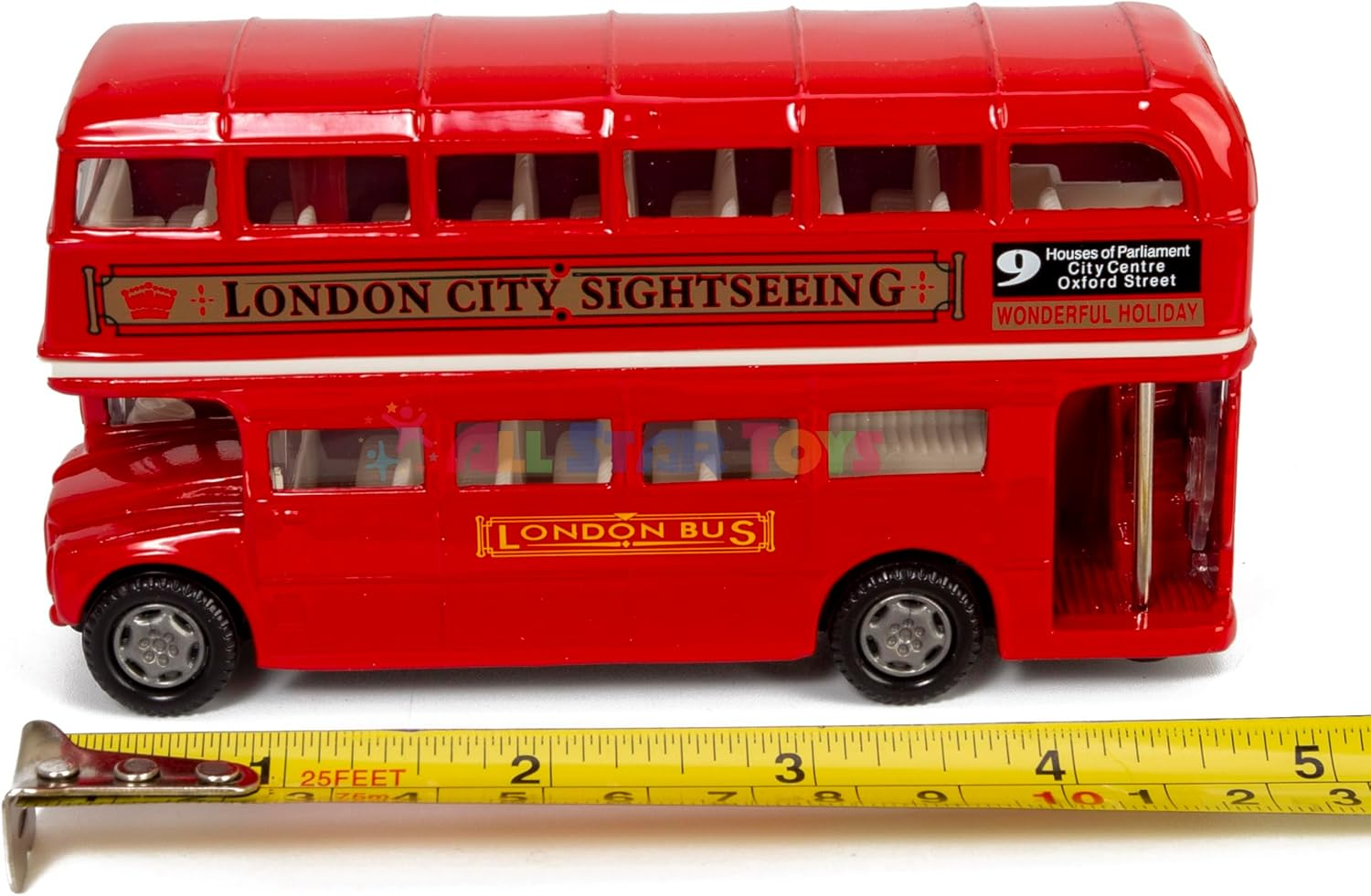 Wuiil London Bus Routemaster City Tourist Closed Top Diecast 1/76 Scale Diecast image number 2