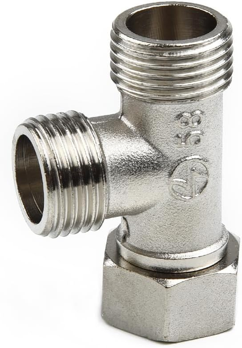 1Pc T-Adapter 3 Ways Valve for Diverter Bath Toilet Bidet Sprayer Shower Head image number 4