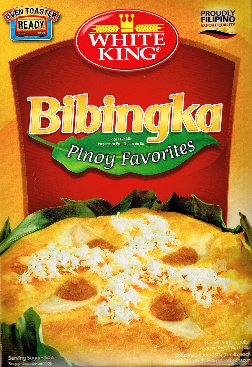 White King Bibingka Bake Mix 500G - 500 G (Pack Of 1)