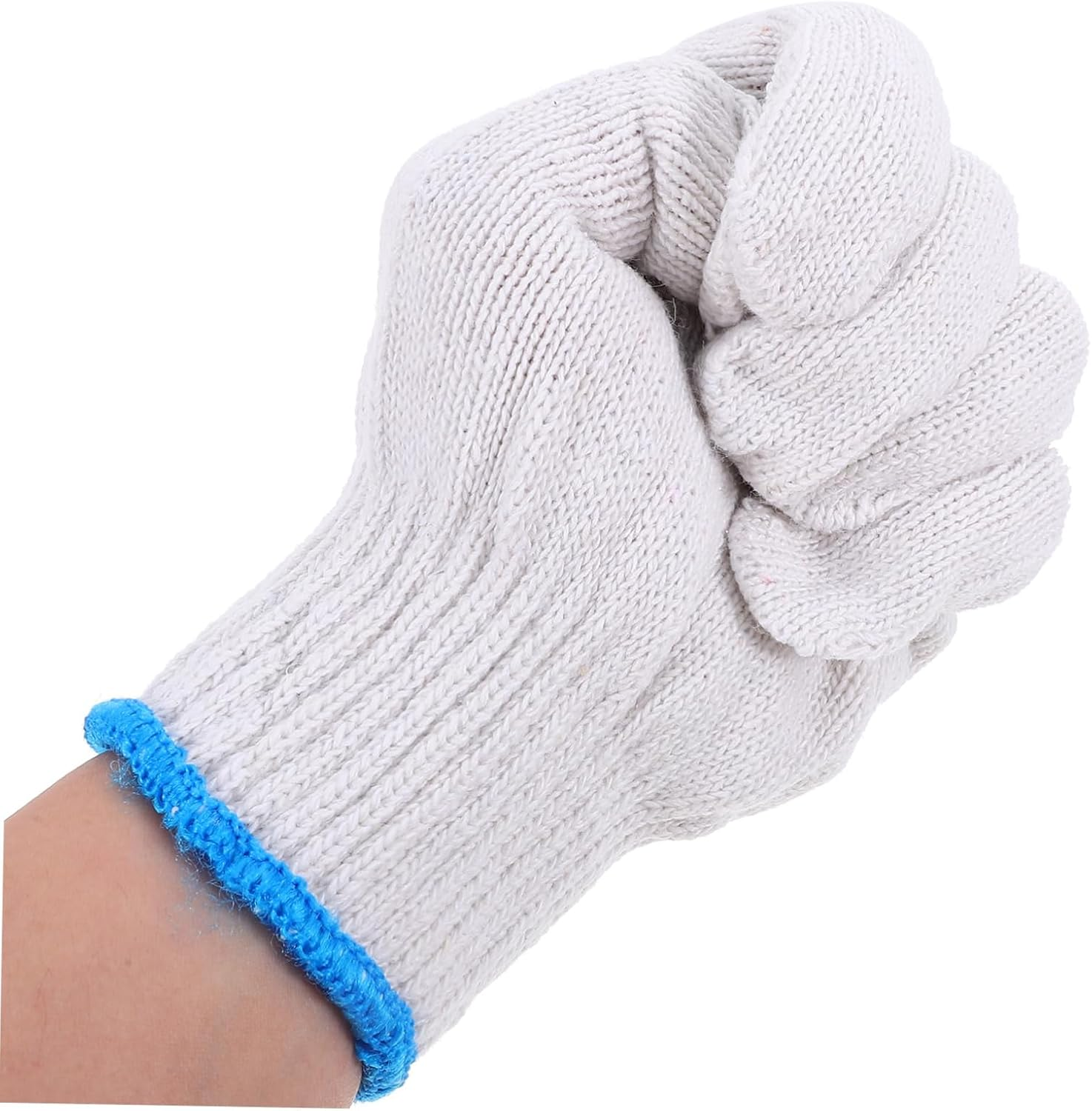 Sosoport 20Pairs Heavy Duty Gardening Gloves for Men and Women Cotton Work Gloves Comfortable Grip for Garden Household and Outdoor Tasks