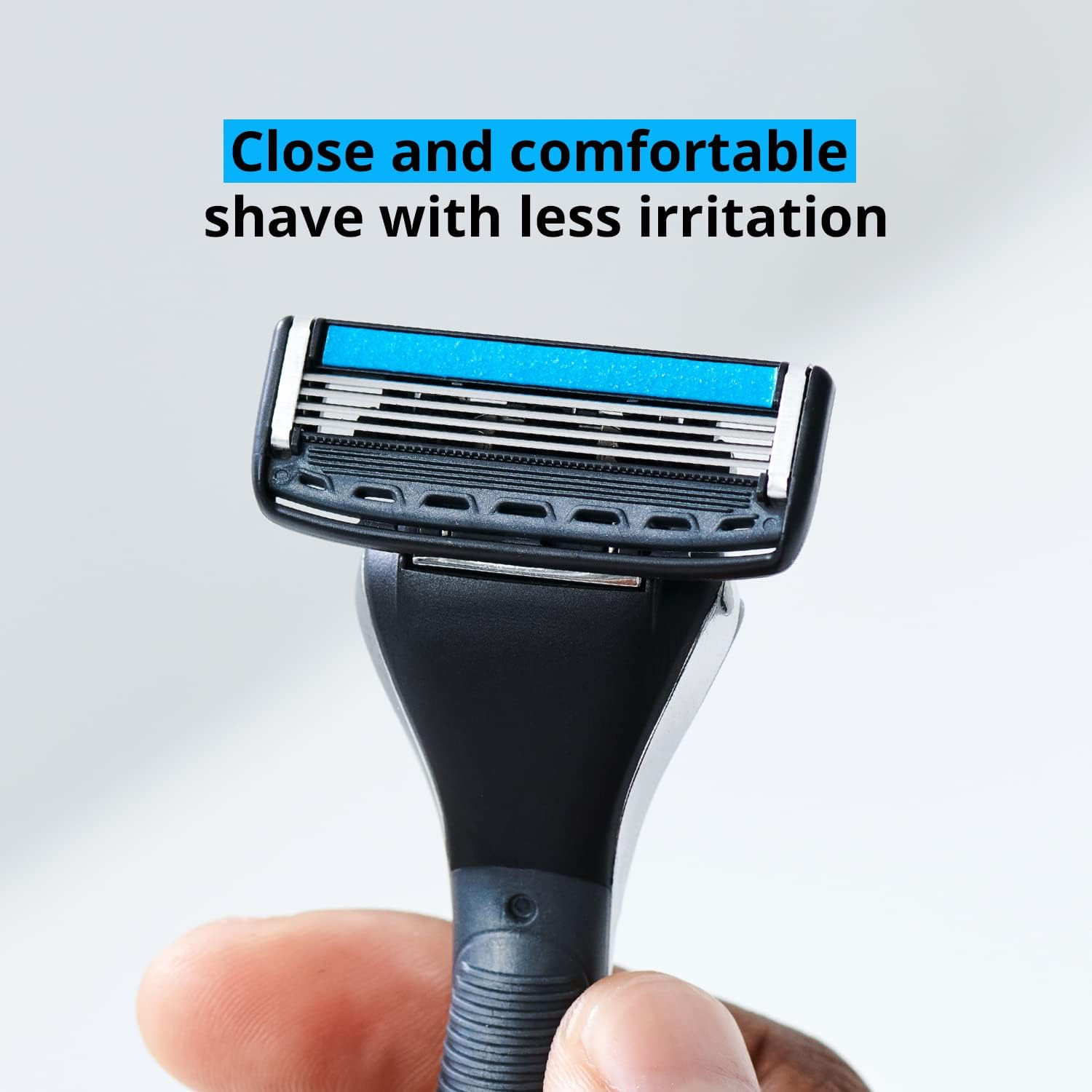 Dorco Pace 4 Pro - Four Blade Razor Shaving System - 2 Replacement Handles (Handles Only) image number 5