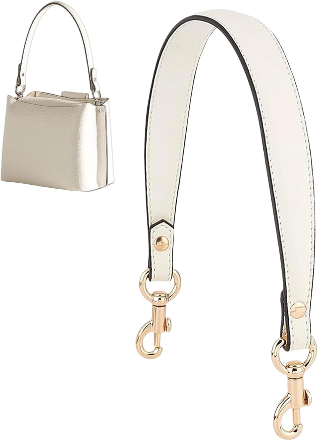 Find It Replacement Leather Made of Leather Shoulder Strap for Shoulder Strap, Pocket Sized | Sturdy Handle for Women, Men, Adults, Mother and Wife, Everyday Practical Life