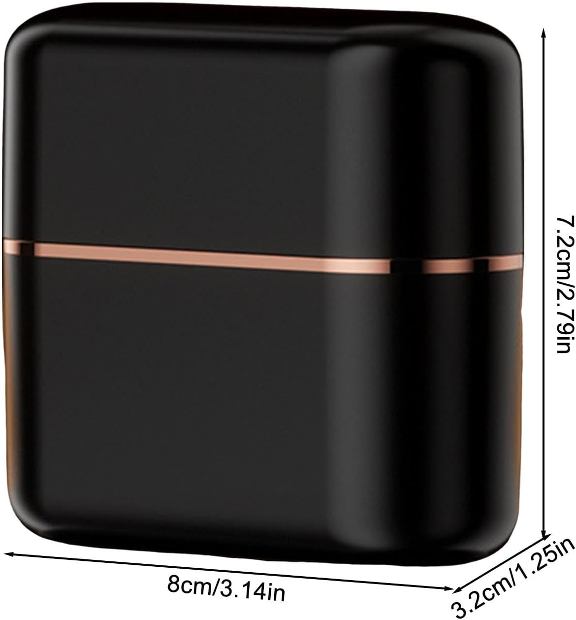 Uoqpty Hair Straightener Brush | Brush Straightener for Women with 3 Temp Settings,Hair Supplies, Portable Styling Comb, Ionic Hair Straightener Comb for Smooth Shiny Hair, Frizz Control image number 2