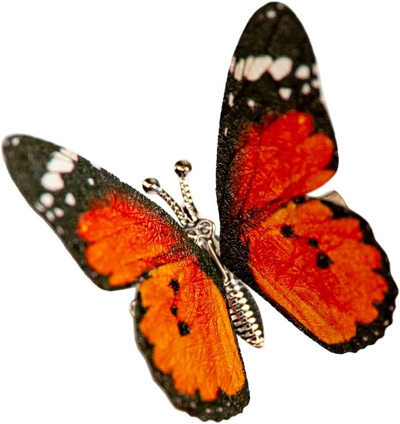 Ychtewy-Decorative Butterfly Hair Clips, 12-Pack, Multicolor Garden Decor image number 2