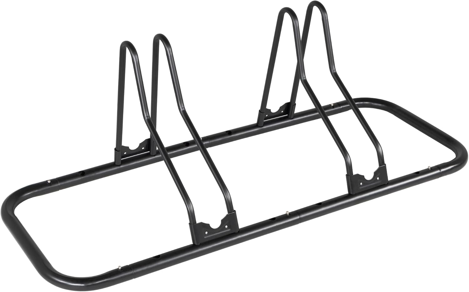 Cyclingdeal 2-6 Bicycle Floor Type Adjustable Parking Rack Stand - Mountain MTB & Road Bikes Indoor Garage Storage image number 3