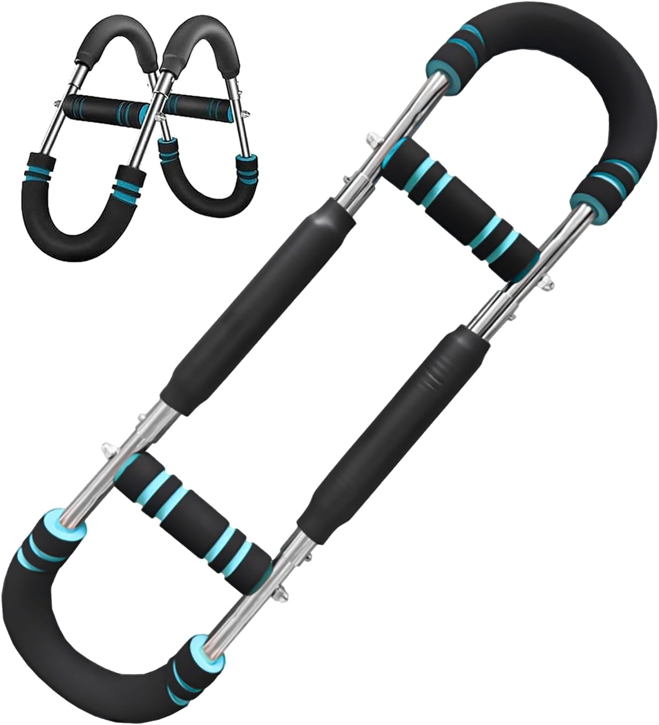 Twister Arm Trainer, 40-100Lb Adjustable Chest Workout Equipment, Portable Power Twister Bar, 2025 New Adjustable Twister Arm Chest Exerciser，Detachable Design Fitness Anywhere image number 1