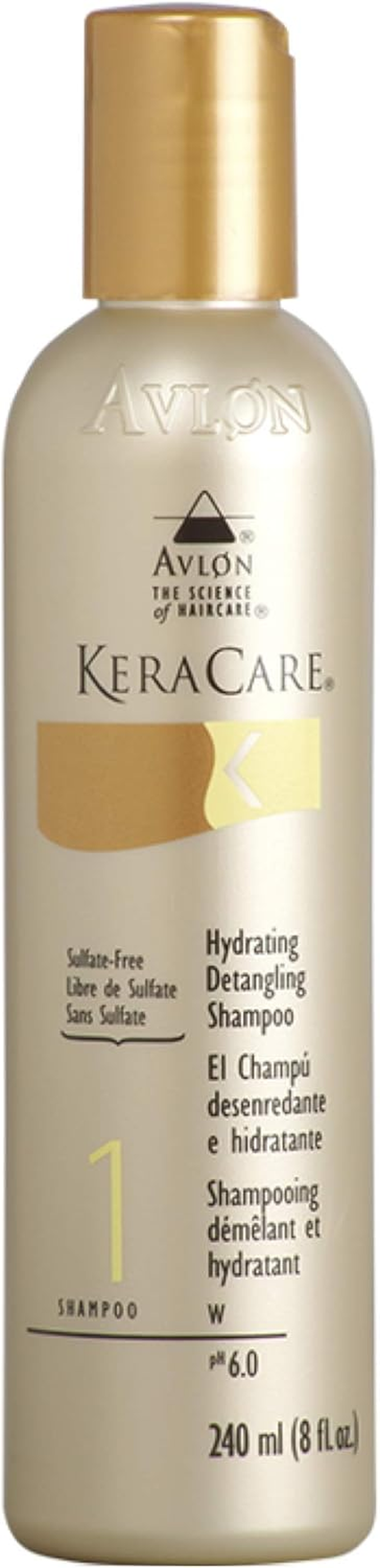 Avlon Keracare Humecto Creme Conditioner 234G with Hydrating Detangling Shampoo 240Ml image number 2