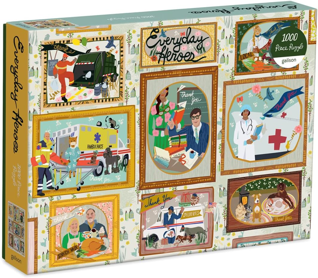 English Roses 1000 Piece Puzzle - Heroes