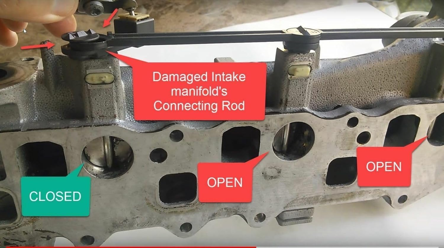 Generic OM642 Air Intake Manifold Swirl Runner Connecting Rods Sensor Pickup with Gaskets Diesel 3.0L V6 Repair Kit for Mercedes Sprinter E320 E350 GL320 GL350 ML320 ML350 R320 R350 Bluetec CDI image number 1