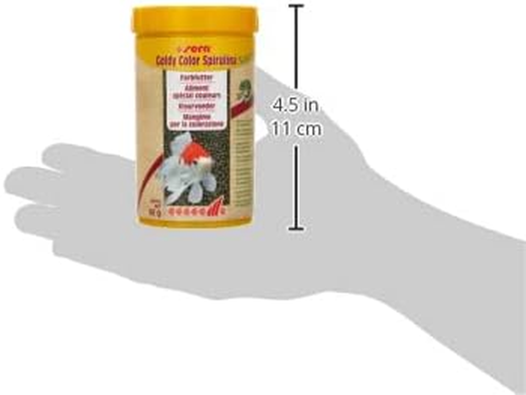 Sera Goldy Colour Spirulina Fish Food, 95G image number 1