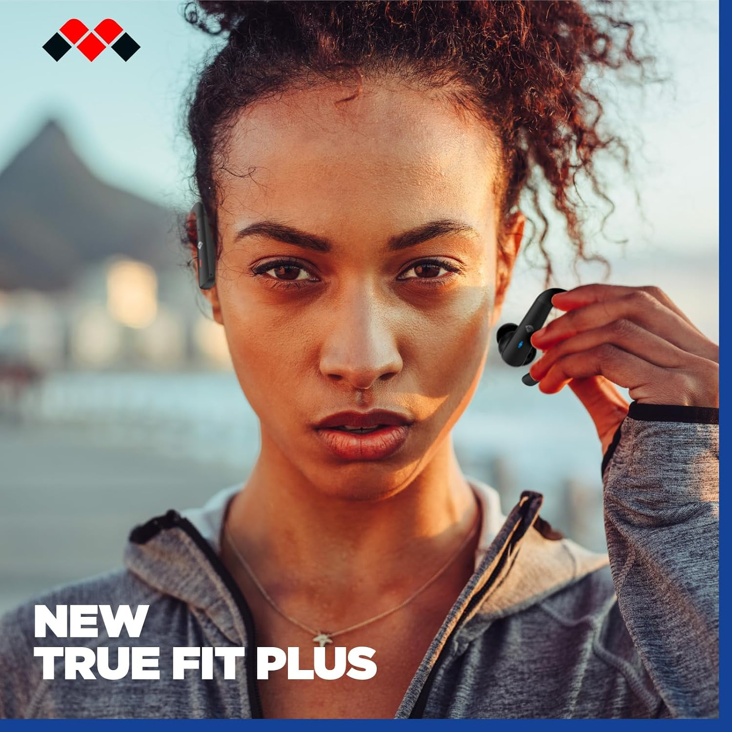 Meliconi Mysound True Fit Plus, True Wireless Bluetooth 5.3 Headphones, Black, for Sports, Touch Control, Charging Box with LED, 32 Hours Battery image number 5