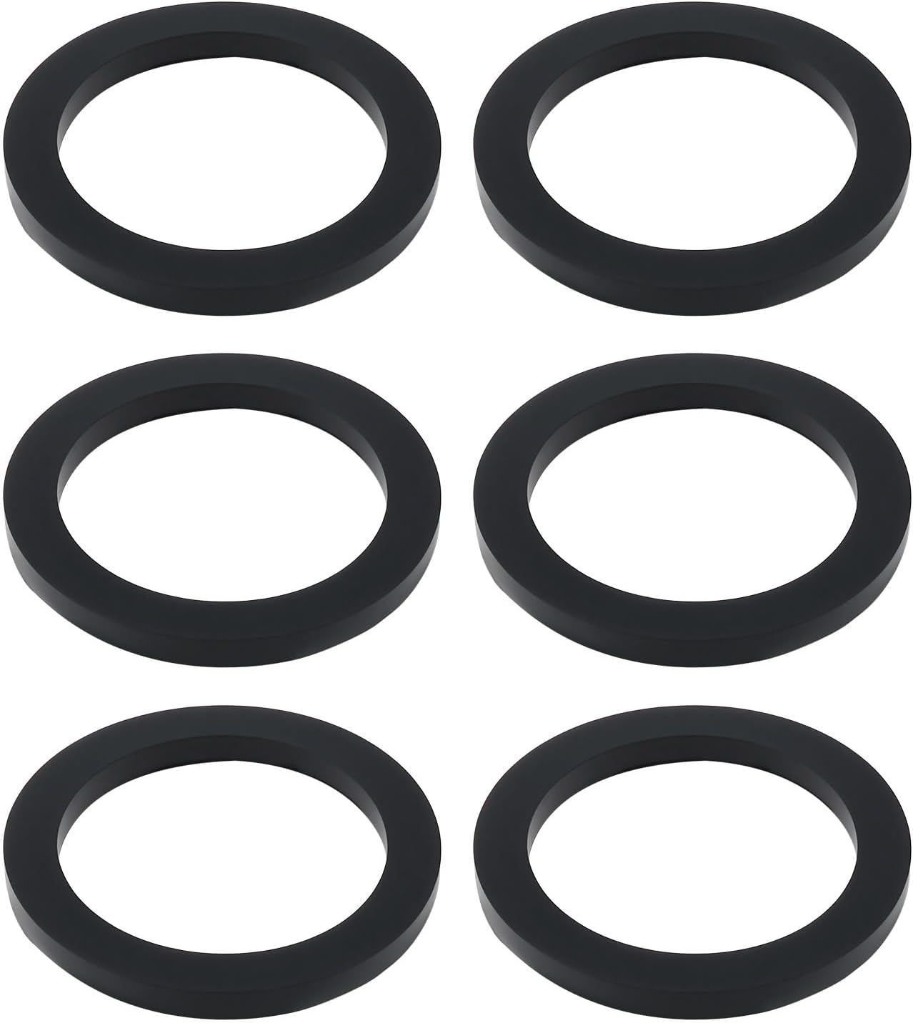 Ecsing 6PCS Tape Recorders Drive Wheels Rubbers Rings 38.5X29X3Mm Compatible with Grundig TK 222 TK 244 TK 246 TK 248 image number 6