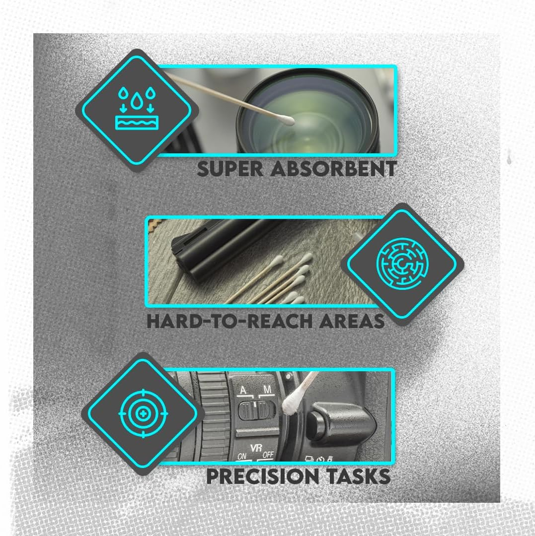 SE Assorted Cotton Swabs (325 Count) - CS325 image number 1