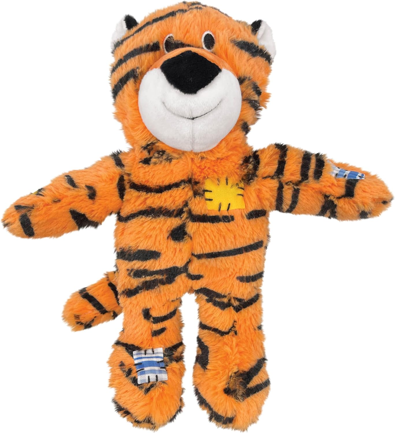 KONG - Wild Knots Tiger - Internal Knotted Ropes and Minimal Stuffing for Less Mess - for Medium/Large Dogs image number 3