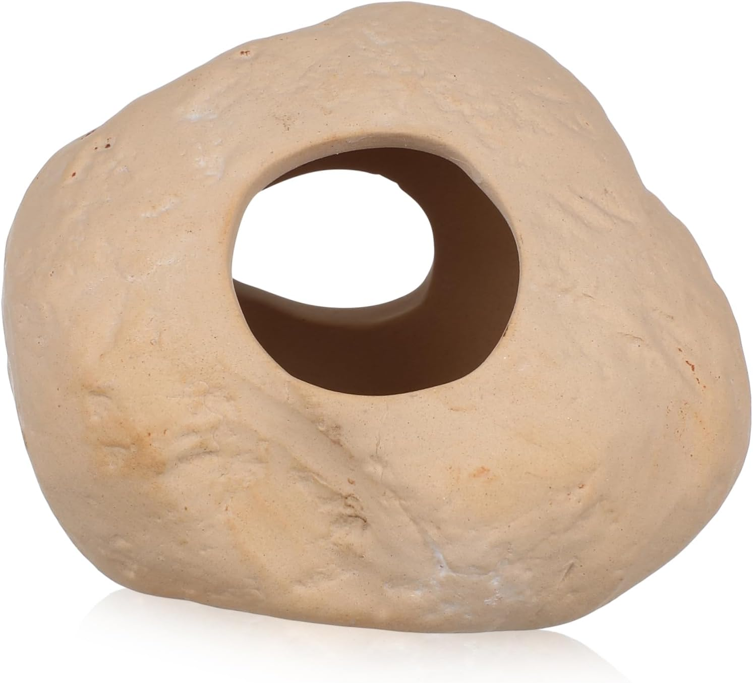 Hohopeti Stone Fish Tank Decor Hideout Cave for Fish Aquarium Versatile Pet Shelter image number 2