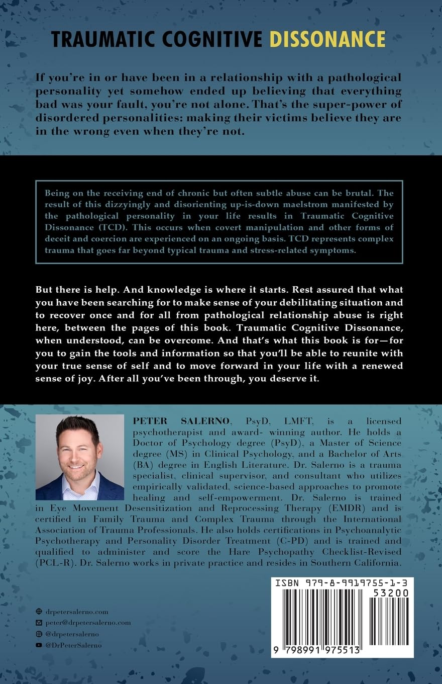 Traumatic Cognitive Dissonance: Healing from an Abusive Relationship with a Disordered Personality image number 1