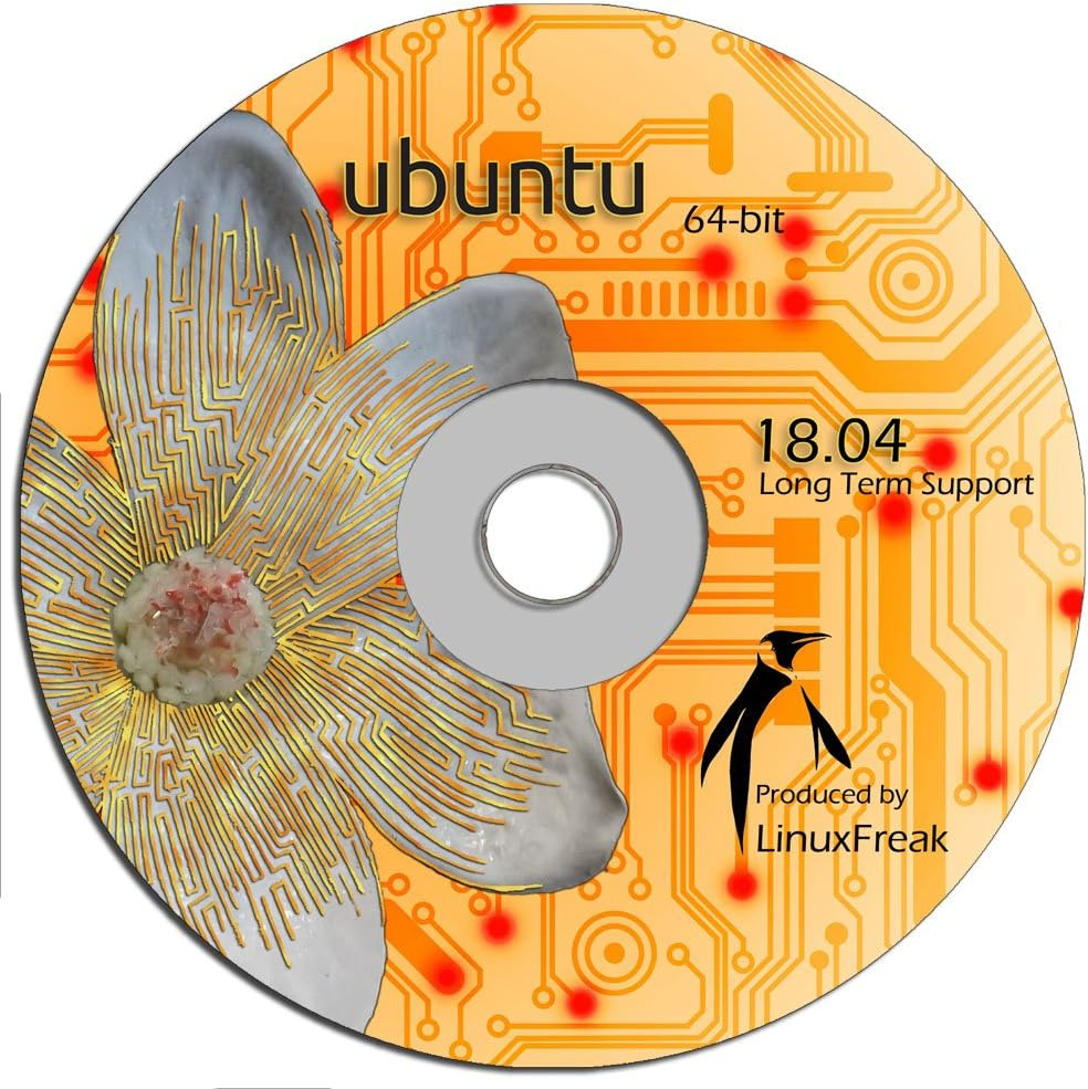 Ubuntu Linux 18.04 DVD - OFFICIAL 64-Bit Release - Long Term Support image number 1