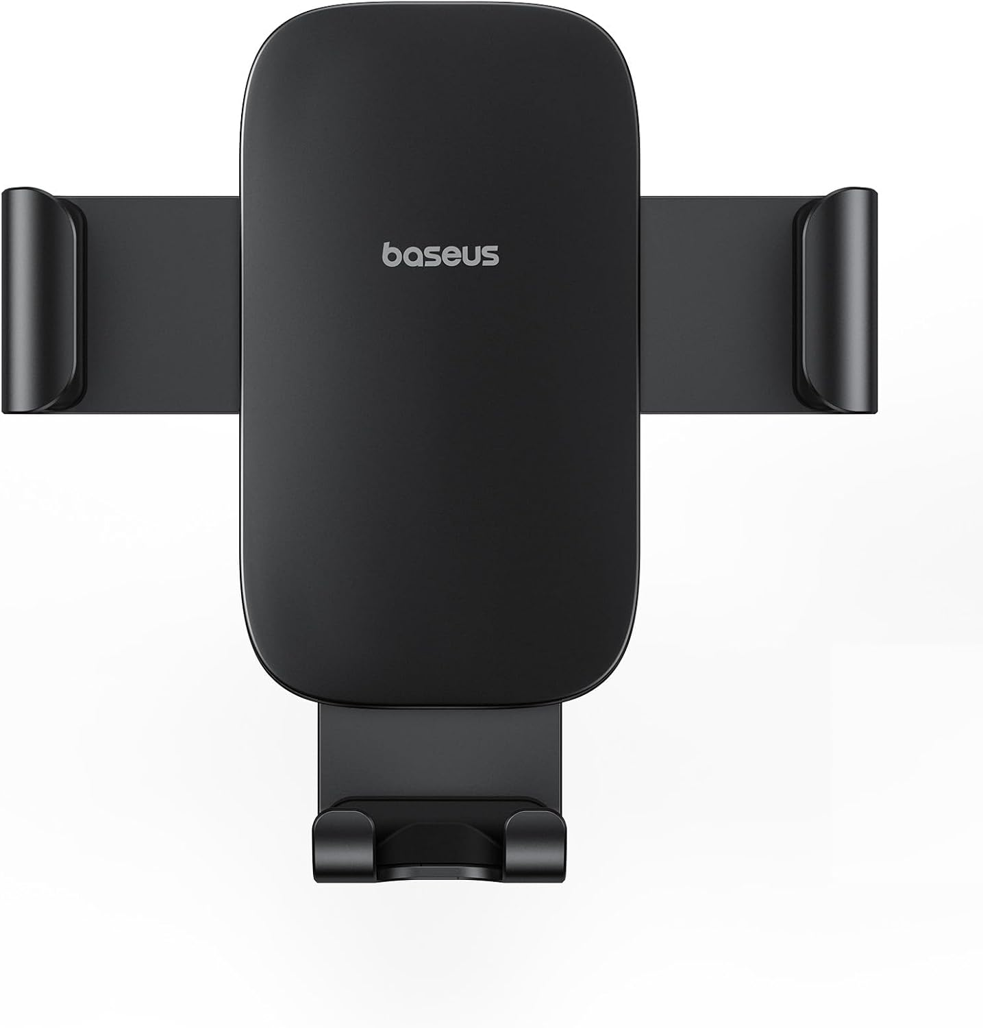 Baseus Car Mount Metal Age II - Gravity Lock for Vertical & Horizontal Vents, Black Steel Nut-Locking Mechanism Seiko Alloy Build (BS-CM028)