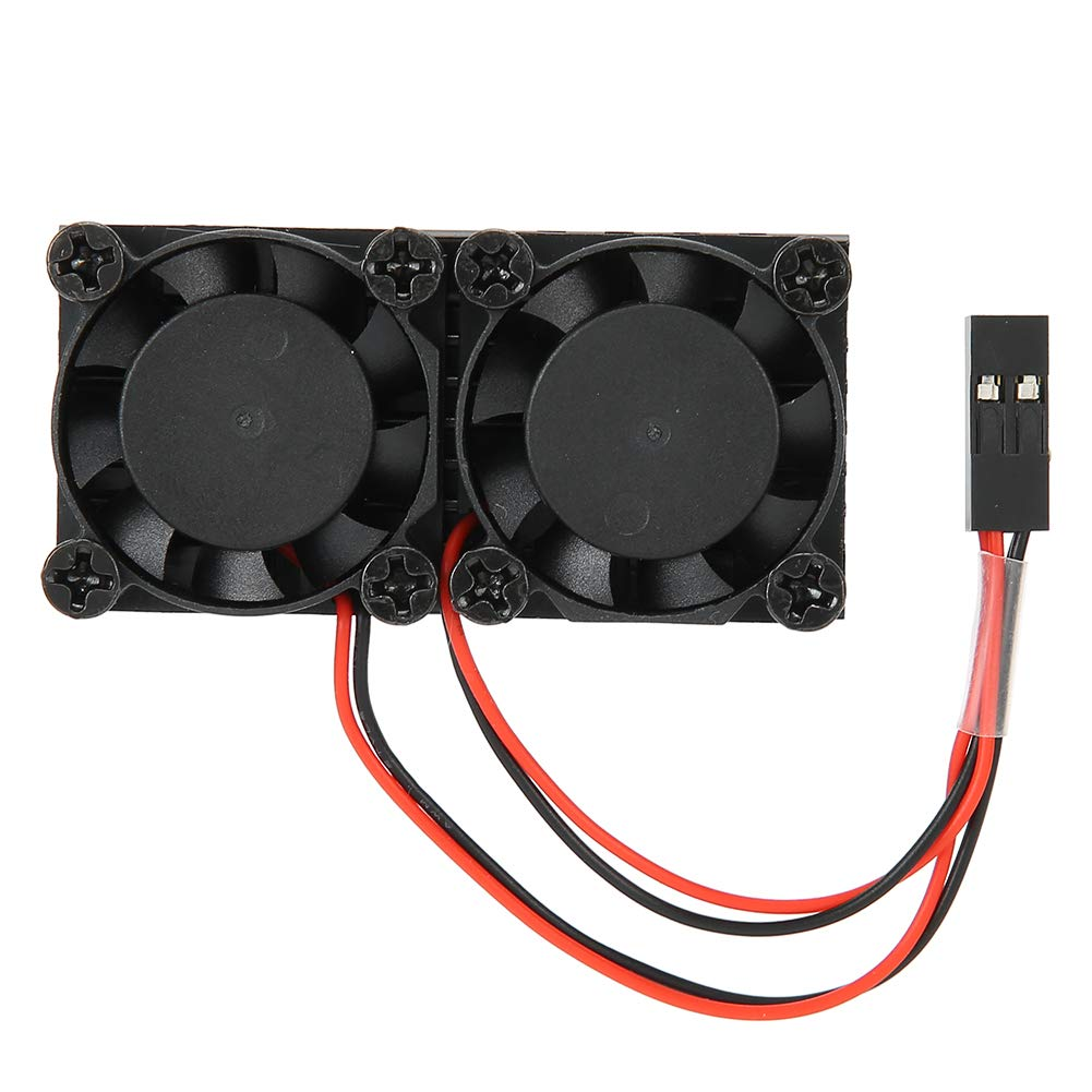 Low Noise Fast Cooling Fan for 4B Board,With High Speed,Dual Heatsink Module + Thermal Glue,1200Mhz,5V image number 6
