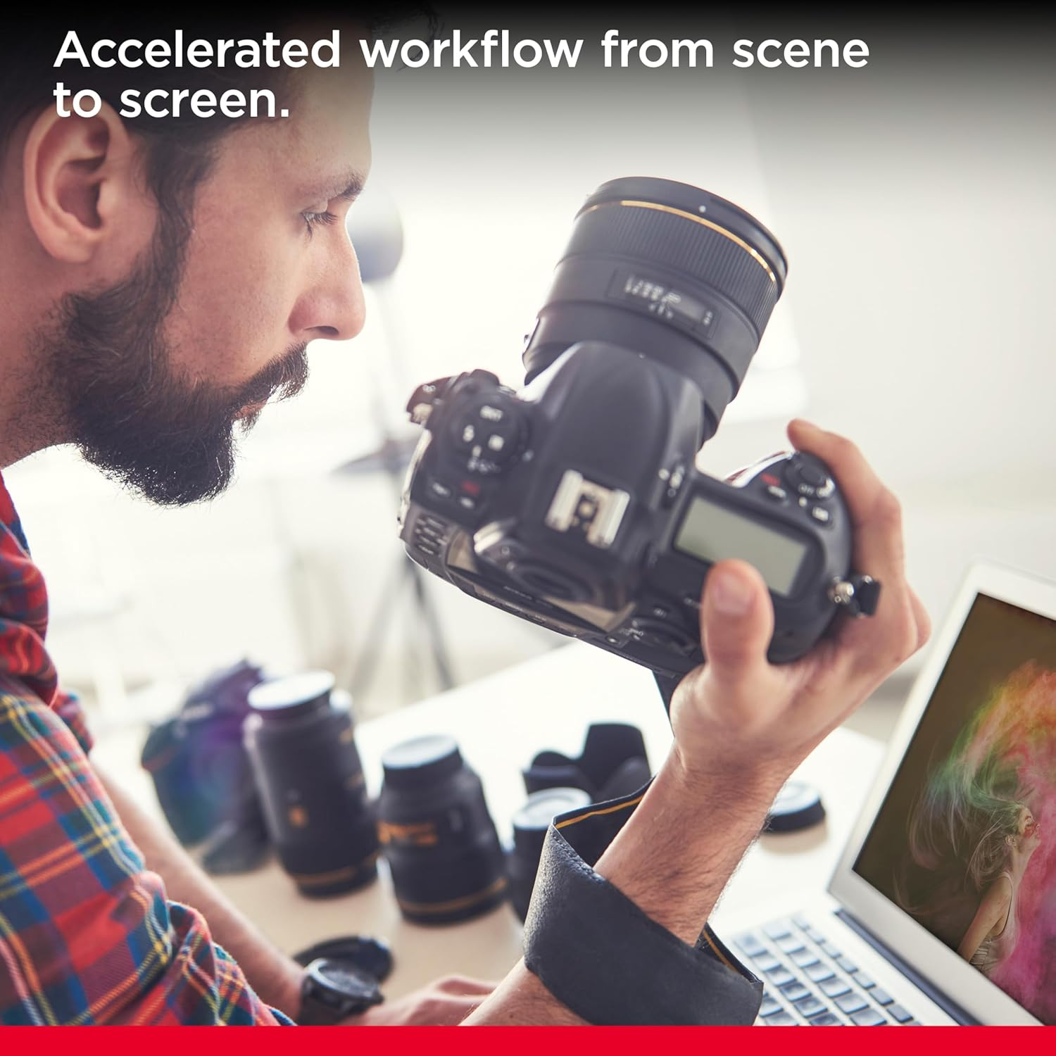 Sandisk 128GB Extreme PRO SDXC UHS-II Memory Card - up to 300Mb/S Read and Write Speeds, V90, 8K, 4K UHD, SD Card - SDSDXDM-128G-GN4IN image number 1