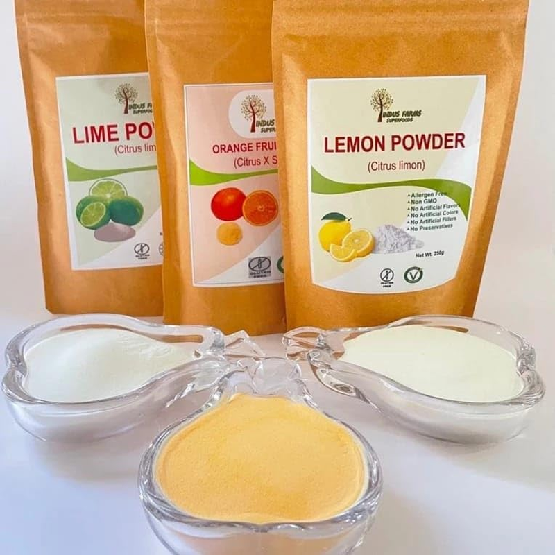 Lime Powder GMO Free, Vegan 250G Citrus Tangy Flavour, Seasoning, Baking, Cooking, Flavour Instant Beverages, Supplements, Camping image number 3