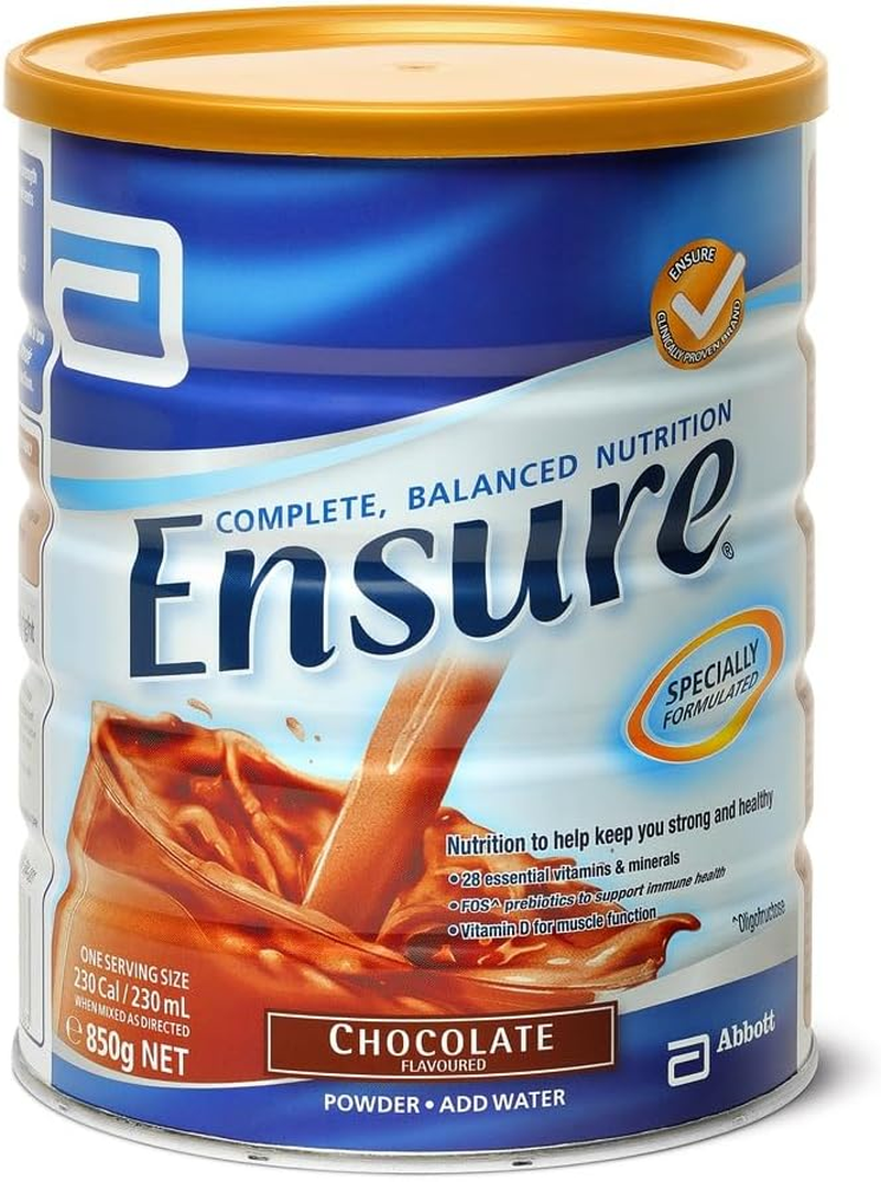 Ensure New Chocolate Flavour Nutritional Supplement Powder 850 G