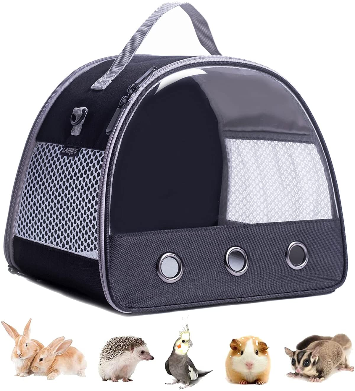 Guinea Pig Carrier, Small Animal Bird Rabbit Turtle Carrier Bag, African Hedgehog Portable Travel Carrier Outdoor Hangbag, Bird Rabbit Guinea Pig Squirrel Carrier
