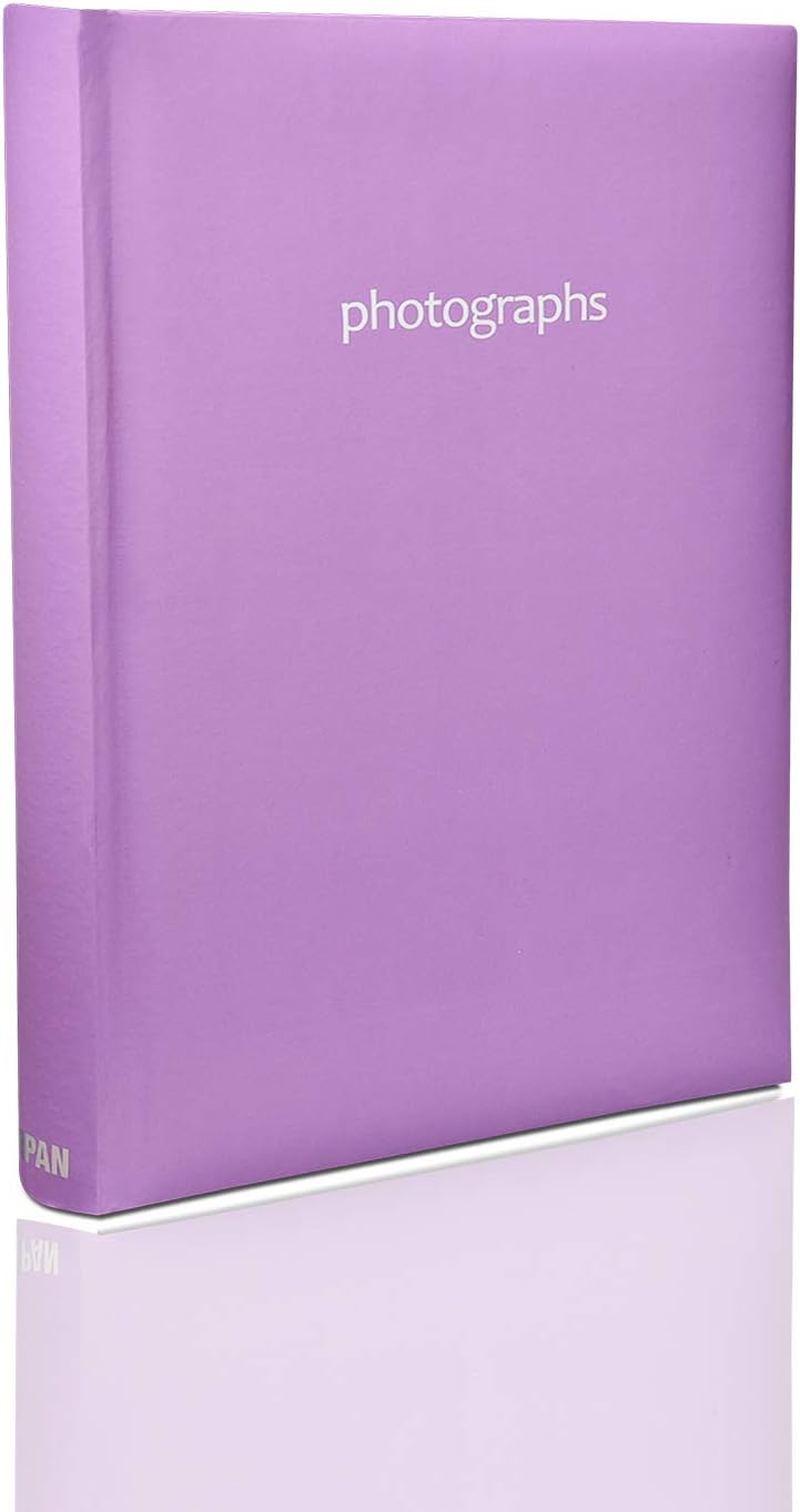 ARPAN Large Purple Memo Slip in Photo Album 300 6X4 Photos