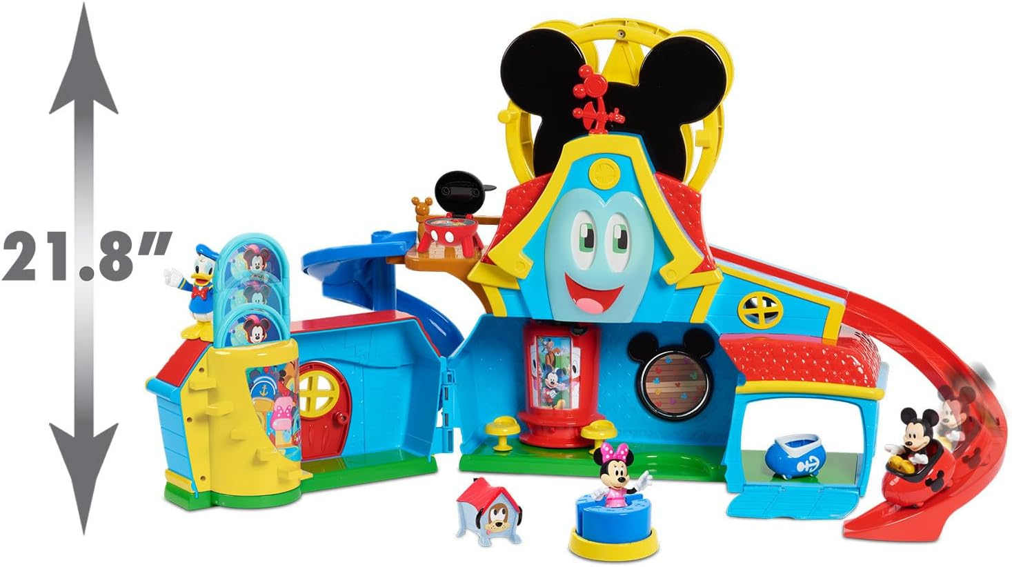 Disney Junior Mickey Mouse Funny the Funhouse Playset with Bonus Figures