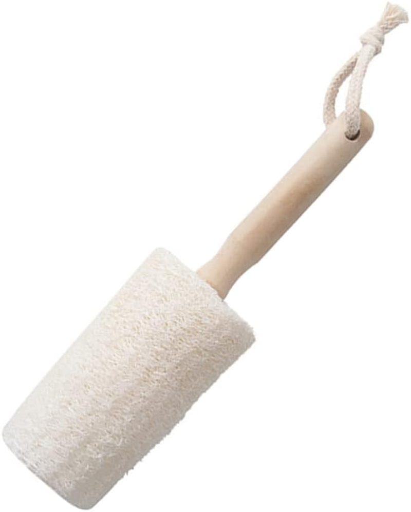 IKAAR Bottle Brush Glass Brush Loofah Cleaning Brush for Water Bottle, Glassware, Drinking Cups, Baby Bottles image number 4