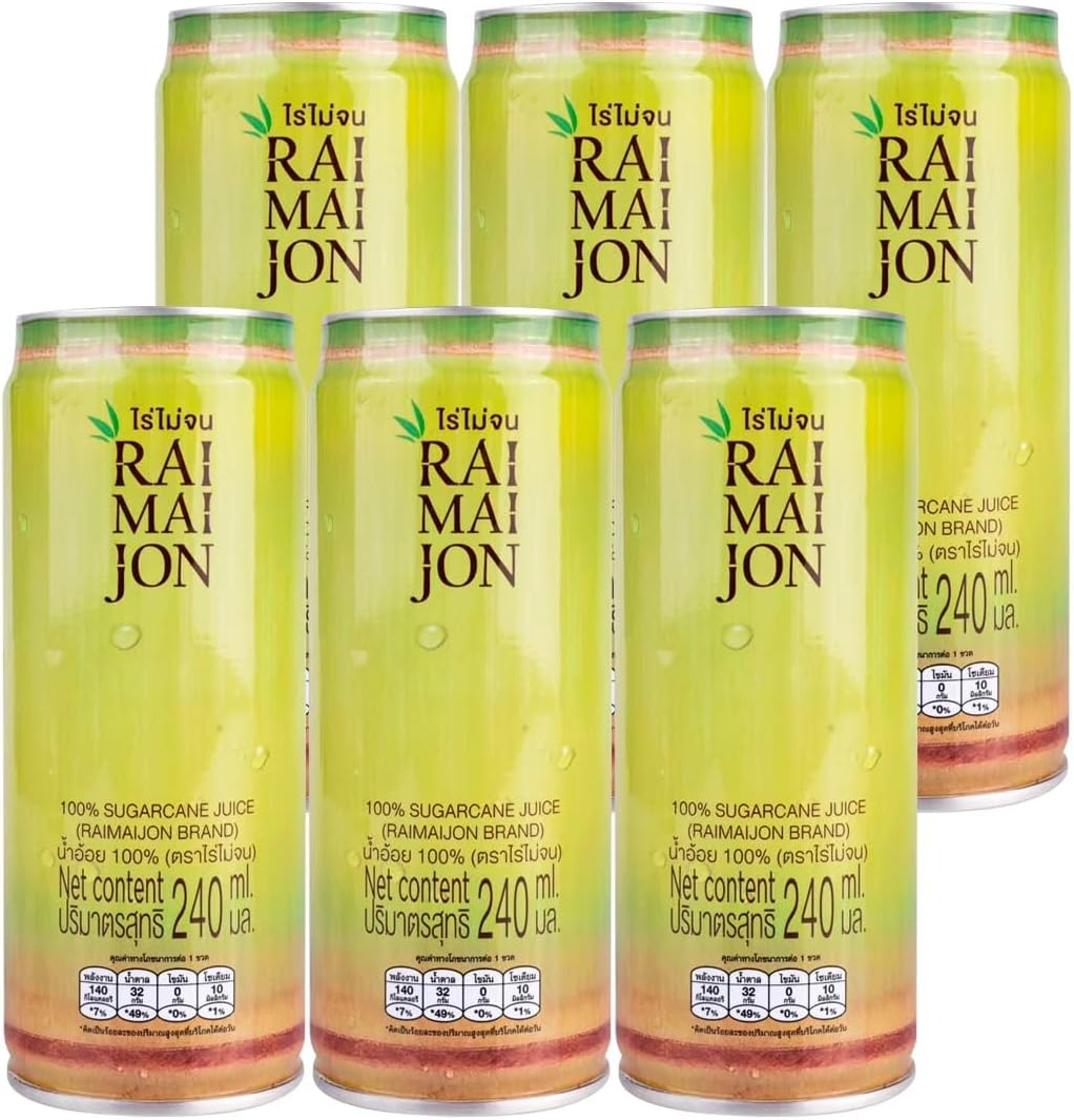 Raimaijon 100% Sugarcane Juice 240Ml 6Pack