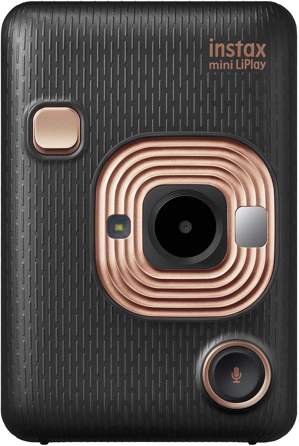 Instax Fujifilm Mini Liplay Hybrid Instant Camera and Printer (Blush Gold)