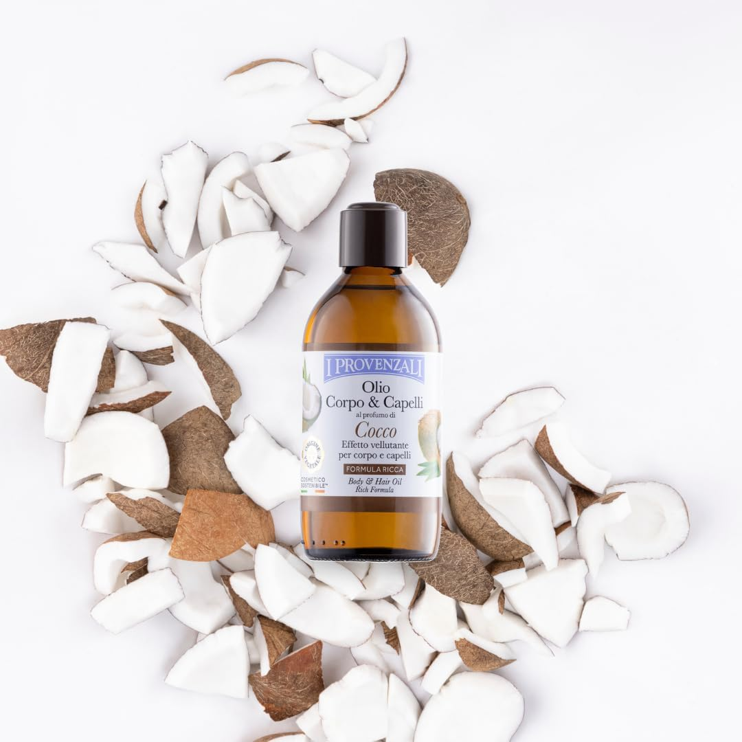 I Provenzali I Coconut Oil Person Hair 200 Ml. Body Care, Multicoloured, Unique