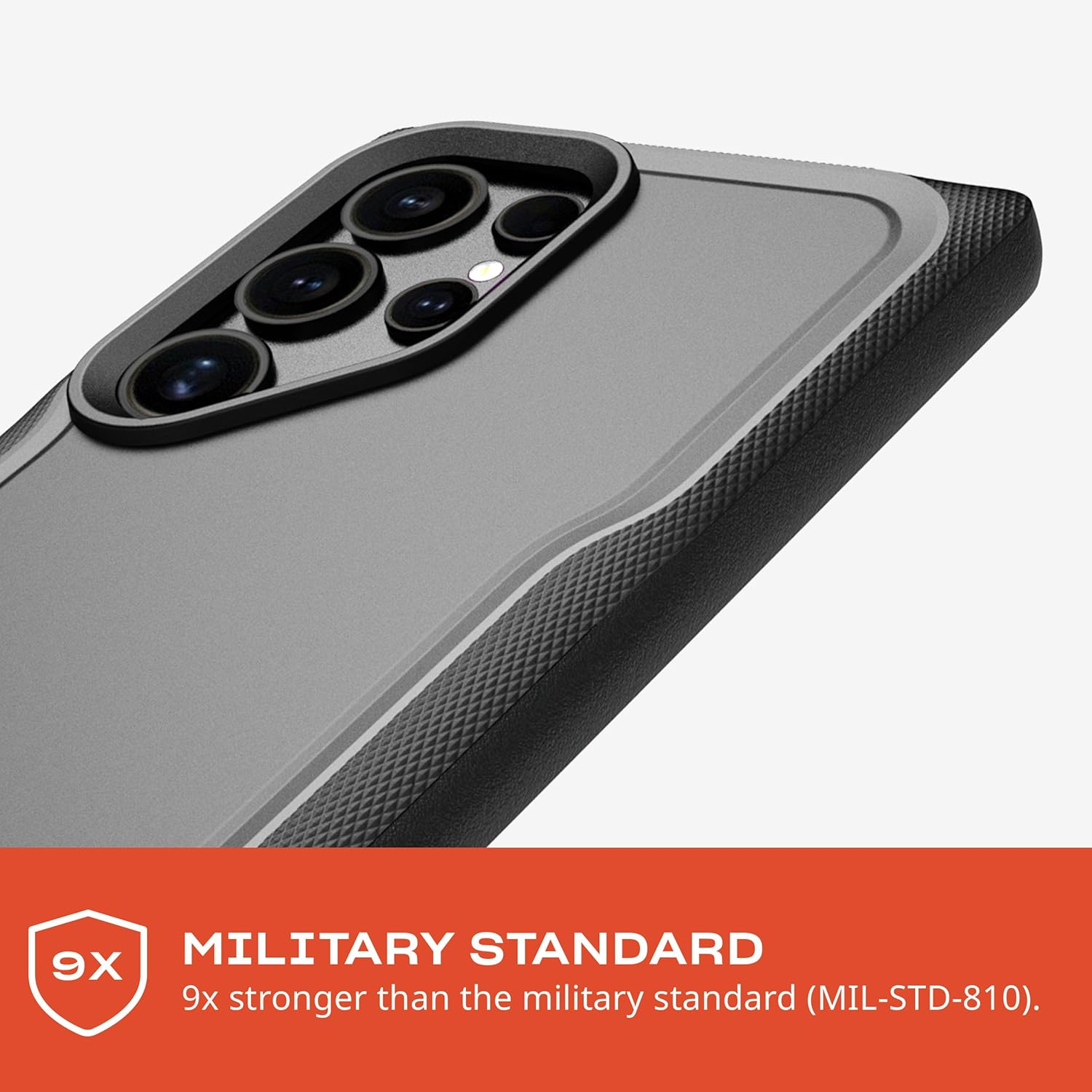 Tech21 Evo Pro Case for Samsung Galaxy S24 Ultra - Impact Protection Case with 9X Military Standard Rating - Black image number 6