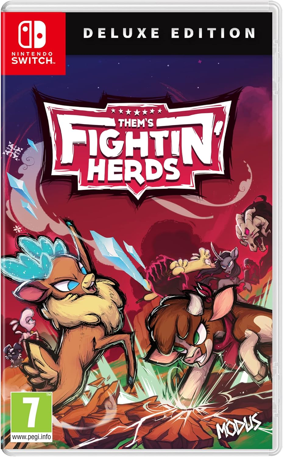 Modus Games Them'S Fightin' Herds - Deluxe Edition Nintendo Switch Video Game