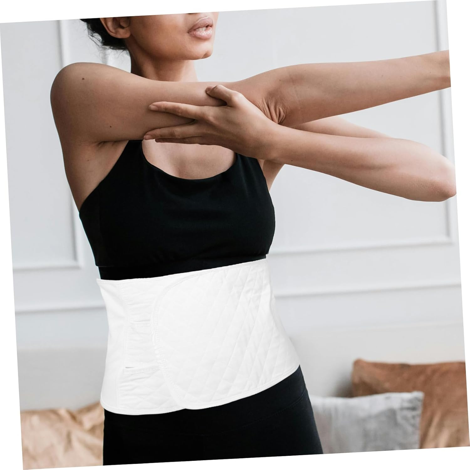 Adjustable Maternity Support Belt Women Body Waist Trainer for Postpartum Waist Shaping Lumbar Support image number 6