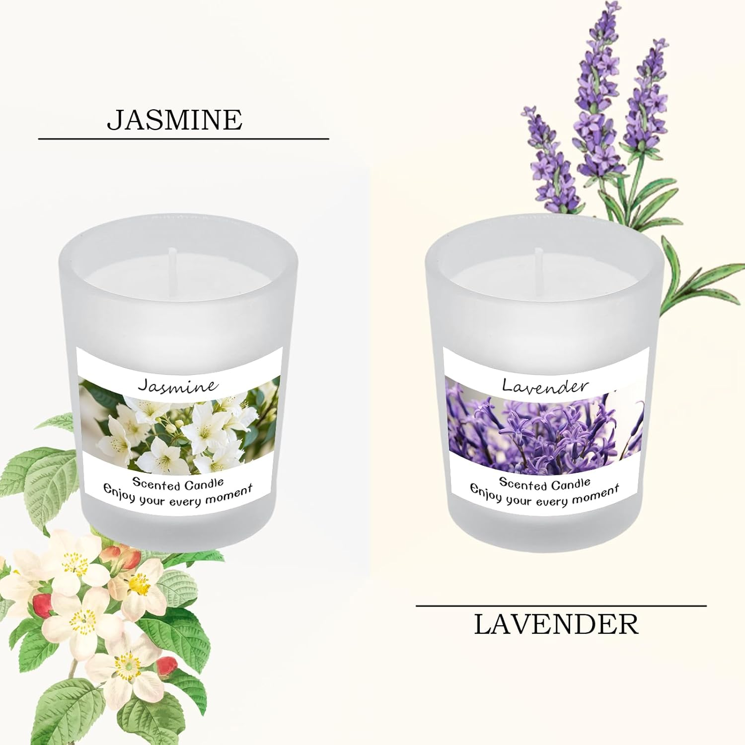 Scented Candles Gifts Set for Women and Men, Soy Wax Candles 6 Pack Jar Candle for Birthday, Thanksgiving, Valentine, Christmas, Anniversary Aromatherapy Gifts image number 1