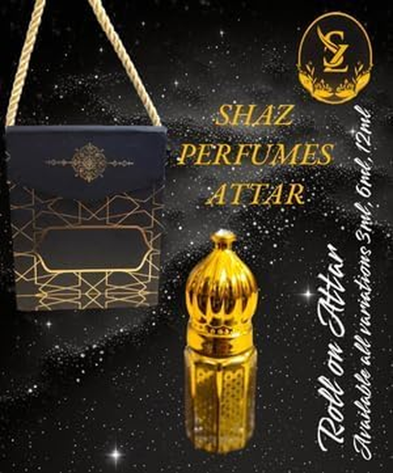 SH FA GREEN ATTAR 12ML Suitable for Daily Uses, Occasions & Parties Long Lasting Fragrance Roll on Perfume Oil Leak Proof Available in Travel Size for Unisex with Elegant Bag. image number 3