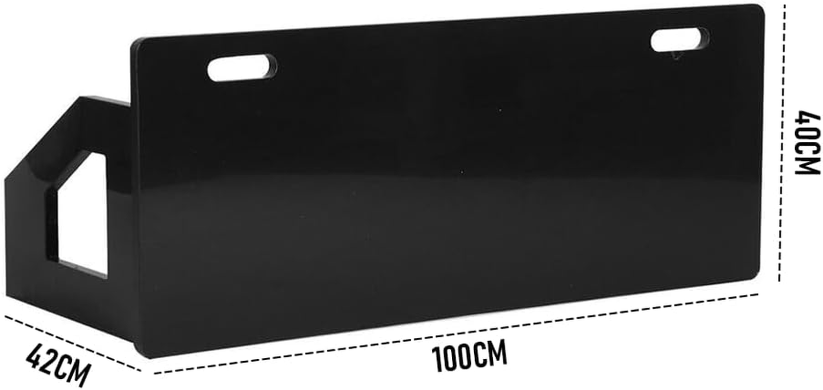 Alpen Outdoor Portable Soccer Rebounder Board with 2 Angles Soccer Training Wall Board for Passing and Shooting Practice Outdoor Black image number 5