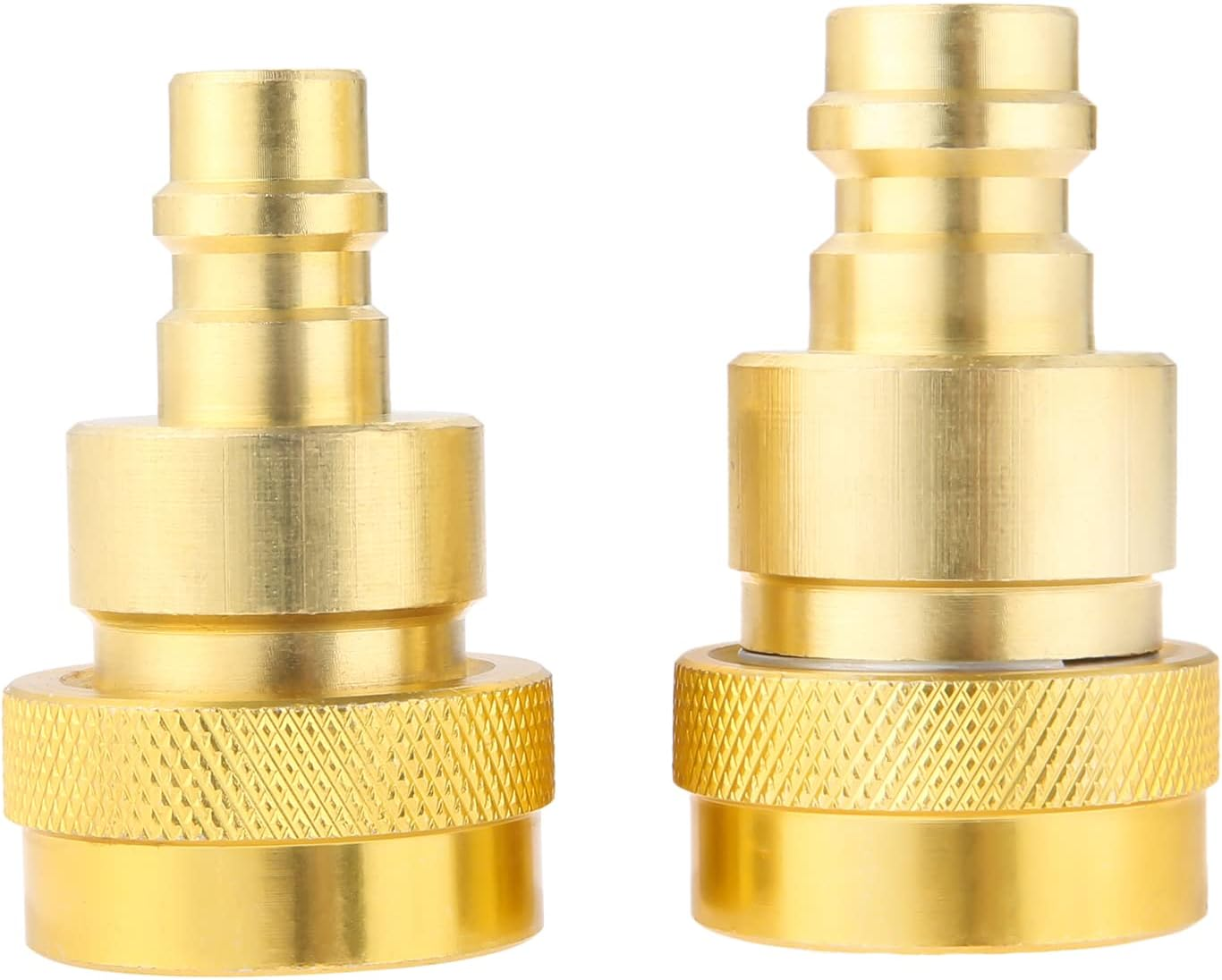 Gohantee R134A to R1234Yf Adapter, R1234Yf Conversion Kit, Air Conditioner R134A to R1234Yf Quick Adapter Adjustable High and Low Voltage Connector Compatible with R1234Yf Refrigerant System image number 2