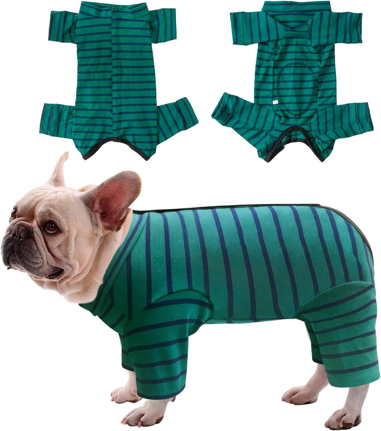 Dolahovy Dog Recovery Suit, Pet Surgery Suit, Puppy Recovery Suit, Dog Surgical One-Piece for Female, Male, Small, Medium, Dogs, Cats (XL, Yellow)