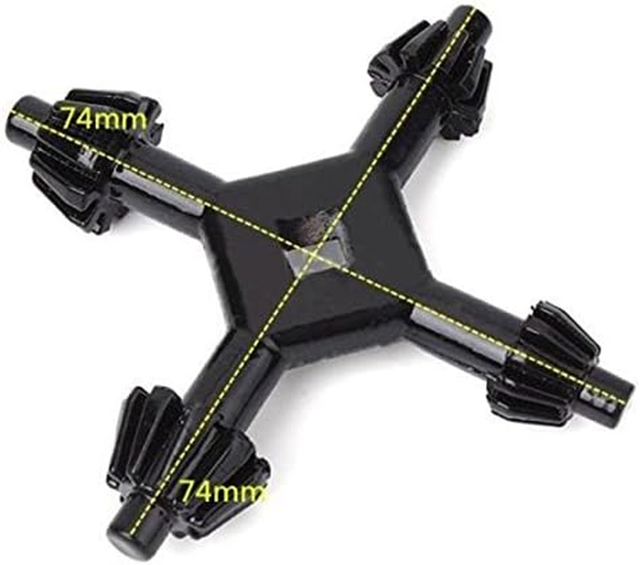 Origlam Universal 4-Way Chuck Key - 4 in 1 Multifunctional Drill Power Wrench for Electric Drills image number 6