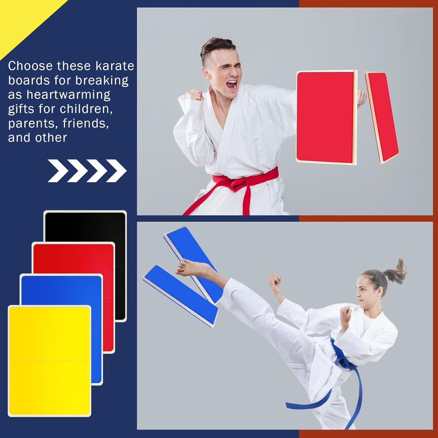 Rebreakable Punching Board Rebreakable Boards Martial Arts Taekwondo Karate MMA Ninja Training Practice EVA Boxing Equipment Karate Breaking Board image number 5