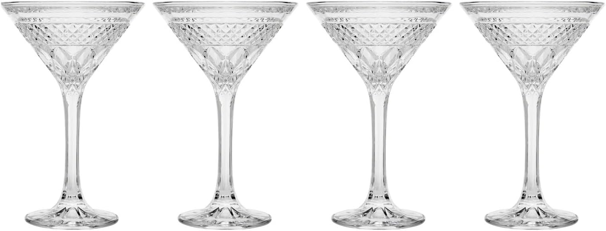 Maxwell & Williams Speakeasy Martini Glass 180ML Set of 4 Gift Boxed image number 1