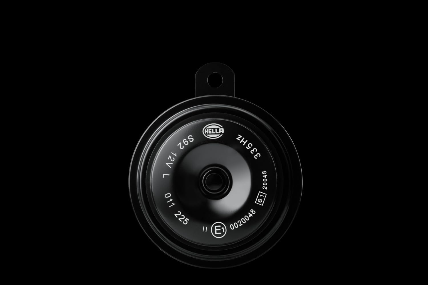 HELLA 011225871 Black 92Mm 12V BX Disc Horn Kit (Universal Fit) image number 3