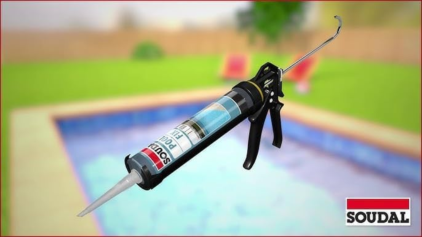 Soudal Pool Fix Adhesive Sealant Crystal Clear 290Ml image number 2