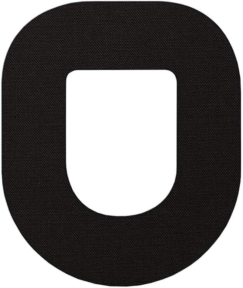 Glucology CGM Patches Compatible with Omnipod (Black) | 25 Pack | Waterproof & Hypoallergenic Adhesive Patch - Blue image number 3