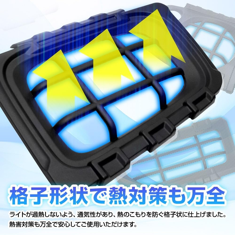 Yours Jimny Nomad Exclusive Light Guard [Single Item 2: Fog Light Guard] Cover Custom Parts Protector Dress up Easy Installation Parts Accessories Off-Road Exterior JIMNY Made Noy703-008_Fog [2] S image number 3